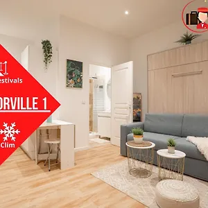 Le Sweet Forville 1 - Palais Des Festivals - Marche Provencal - - Au Calme - Clim Apartment